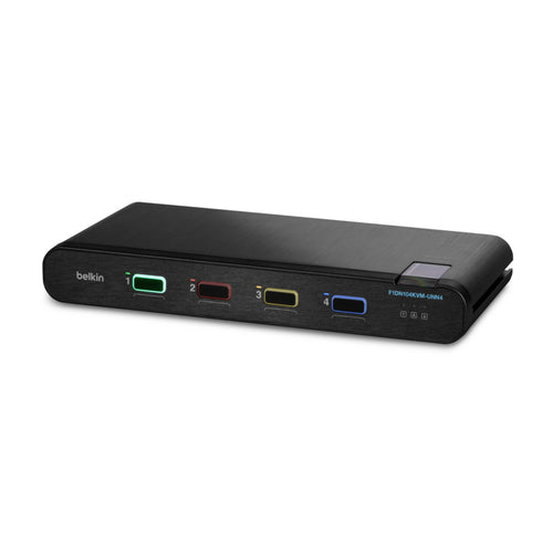 Belkin PP4.0 – KVM-Switch 4×1, DisplayPort/HDMI