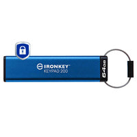 Kingston Technology Kingston IronKey Keypad 200 USB-Stick – 64 GB, AES-256, FIPS 140-3 Level 3 (ausstehend)