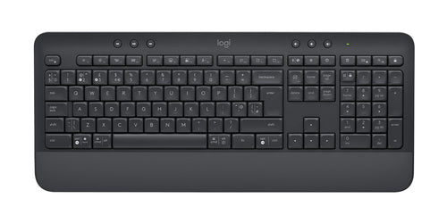 Logitech MK650 For Business – Tastatur, UK-Layout (EN), Dunkelgrau