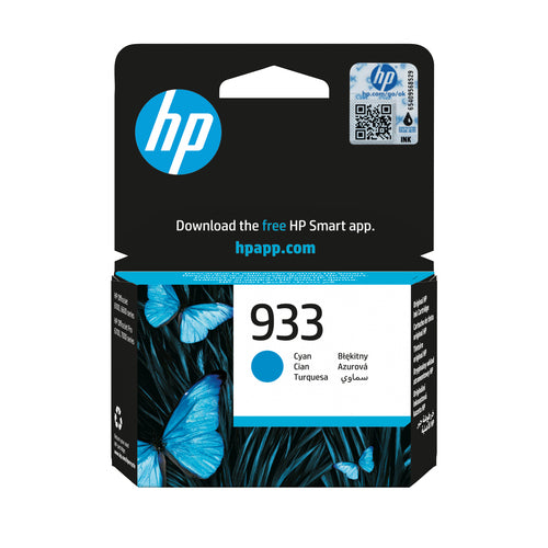 HP Tintenpatrone 933, Cyan, Original