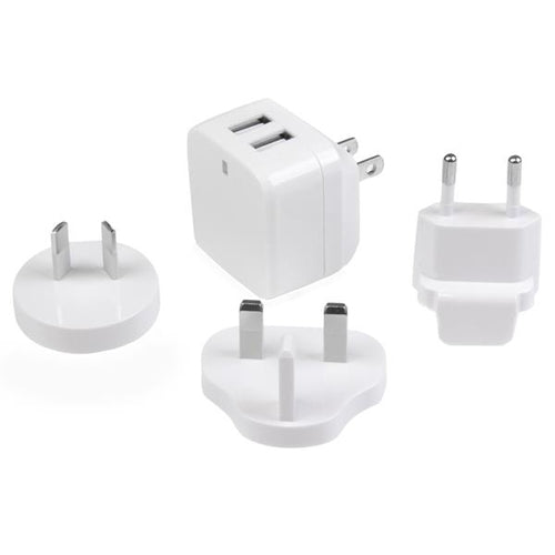 StarTech.com StarTech USB-Ladegerät 17 W – USB-A×2 – für Smartphones und Tablets – Weiss