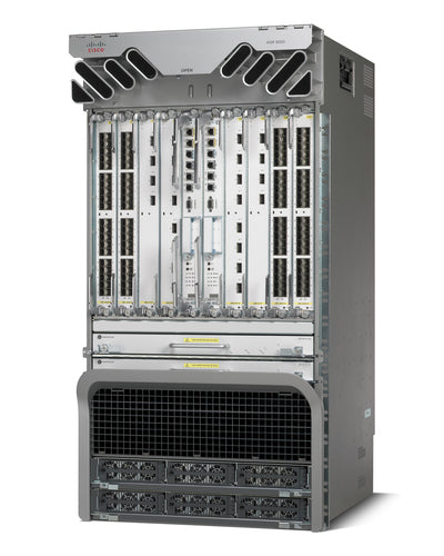 Cisco ASR-9010-AC-V2 – Gehäuse – 6000 W, 2× Netzteile, 19", 21U, 200–240 V, 50–60 Hz