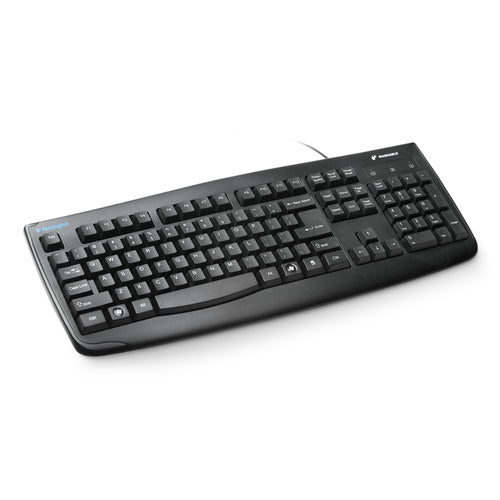 Kensington PRO FIT – Tastatur, kabelgebunden (USB-A), FR-Layout (FR), waschbar, schwarz