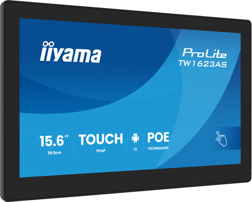 iiyama ProLite TW1623AS-B3P – 15,6", Full HD, 450 cd/m², IPS