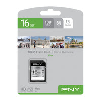 PNY Elite SDHC 16 GB – UHS-I, Klasse 10, U1