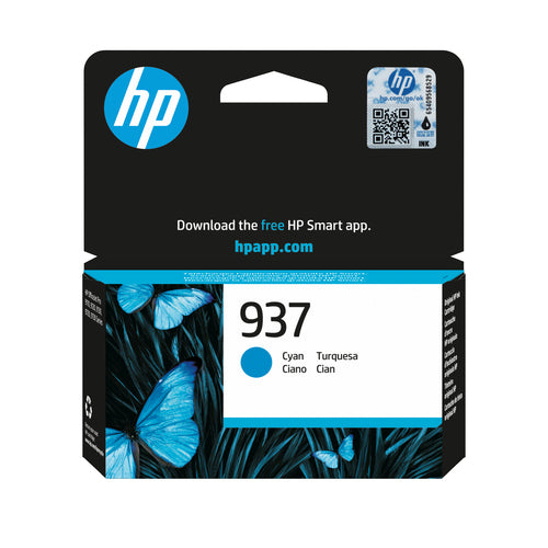 HP Tintenpatrone 937, Cyan, Original