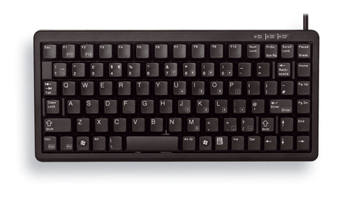 CHERRY G84-4100 – Tastatur, kabelgebunden (USB/PS/2), UK-Layout (EN), Schwarz