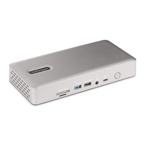 StarTech.com Dockingstation – Thunderbolt 4, 2× DP, 2× HDMI, 98 W PD, 2,5GbE, für Windows/Mac