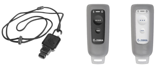 Zebra Handschlaufe/Armband – LNYD-000060W-04 – Retraktor, Silikonhülle – für CS60, CS60-HC – schwarz