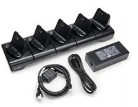 Zebra Akkubasis CRD-MPV-5SC2UK1-01 – für ZQ210, schwarz