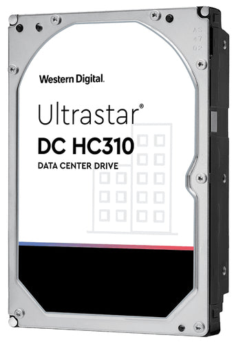 Western Digital Ultrastar DC HC310 – 6 TB, 3,5" SAS, 7'200 U/min