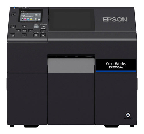 Epson ColorWorks CW-D6000AE – Etikettendrucker (Thermotransfer), 108 mm, 1'200×1200 dpi, 119 mm/s, USB/LAN