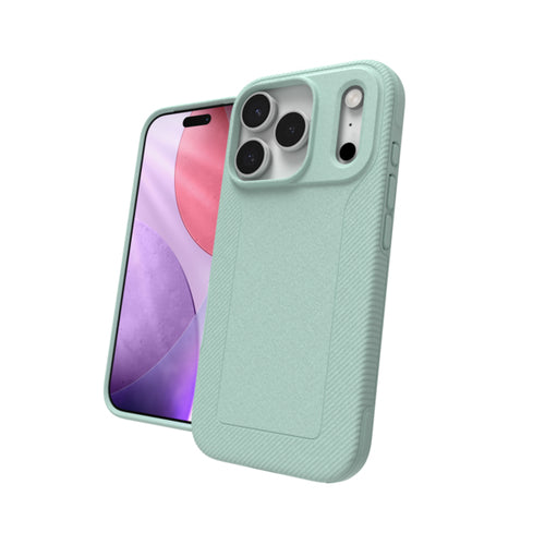 ZAGG Luxe Snap Backcover – für Apple iPhone 17 Pro – MagSafe, Graphen, Mint, bis 3 m Sturzsicher