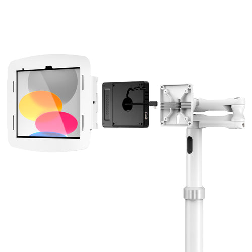 Compulocks Gerätewagen – für iPad 10,9" (10. Gen.) – mit Hub, rollbar – Weiss