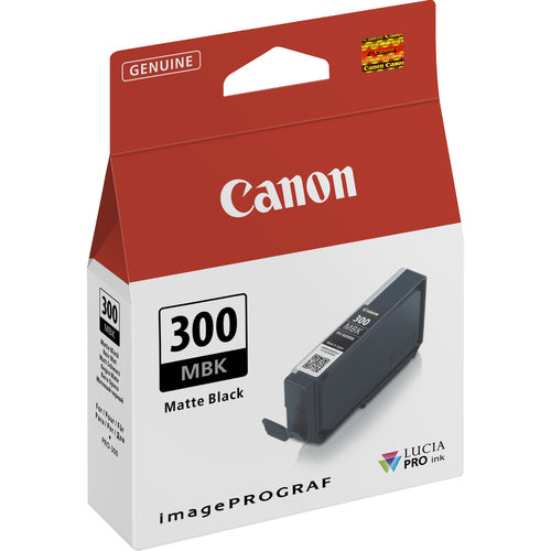 Canon Tintenpatrone PFI-300 MBK, schwarz, 14,4 ml – für PFI-300