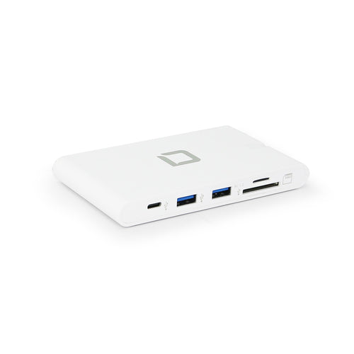 DICOTA D31729 Multiport-Adapter – USB-C, 1× HDMI, 1× VGA, 2× USB-A, 100 W PD, GbE, SD/microSD