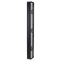 APC Kabelmanagementtafel, vertikal, einseitig, 152×287×2134 mm – für 2+4-Post-Racks – schwarz