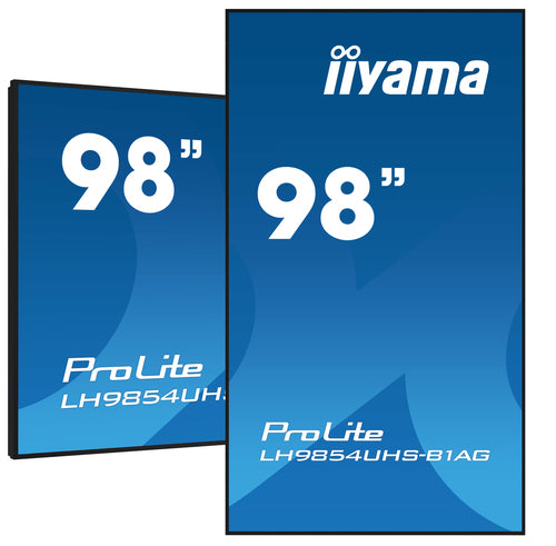 iiyama LH9854UHS-B1AG – 97,5" Public Display LED UHD 4K