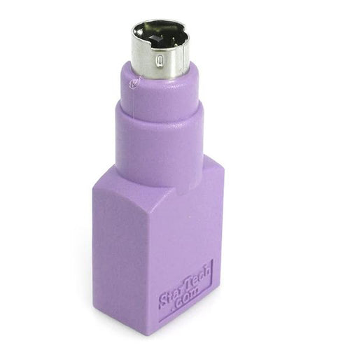StarTech.com USB-A zu PS/2 Adapter – für USB-Tastaturen, Violett
