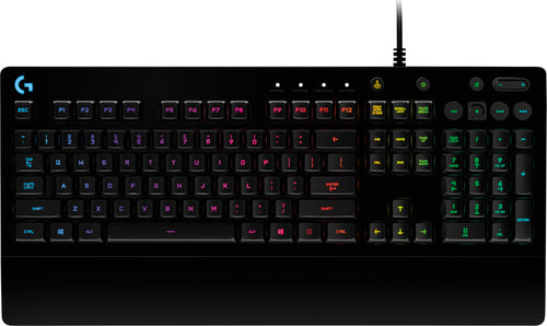 Logitech G G213 Prodigy – Gaming-Tastatur – Mechanisch – Kabelgebunden, USB – RGB – Schwarz