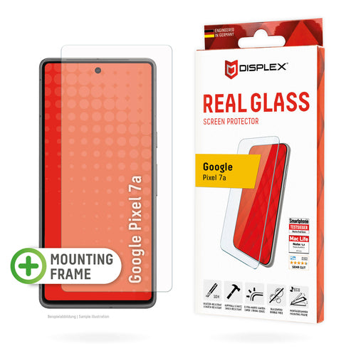 E.V.I. Displayschutz (Panzerglas), 10H – für Pixel 7A – mit Applikator