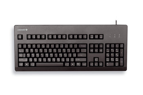 CHERRY G80-3000 – Tastatur, kabelgebunden (USB-A), US-Layout (EN), Fullsize (mit Ziffernblock)