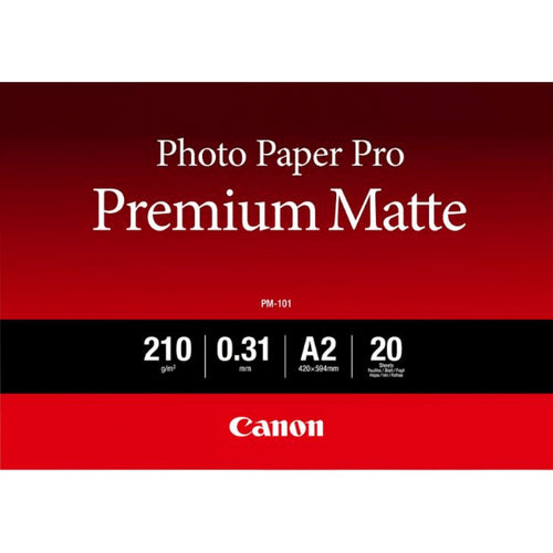 Canon PM-101 Fotopapier – matt, A2, 20 Blatt