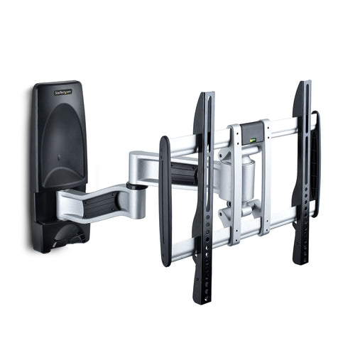 StarTech.com StarTech Wandhalterung – Vollbeweglich – 26–65" – VESA 200×100–400×400 – bis 45 kg, für TVs – Schwarz/Silber