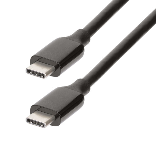 StarTech.com USB-C auf USB-C Kabel – USB 3.2 Gen 2 (10 Gbit/s) – 3 m – PD 60 W – 8K/60 – PVC-Mantel – Schwarz