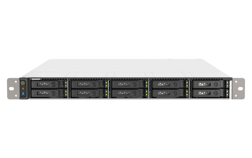 QNAP TS-H1090FU-7232P-64G Allgemeines Speichergerät – NVMe, U.2/U.3, 1U, 10-Bay, 2,5"