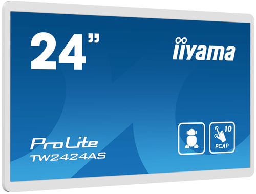 iiyama TW2424AS-W1 – Interaktives Touch-Display, 24", Full HD, 250 cd/m², Android