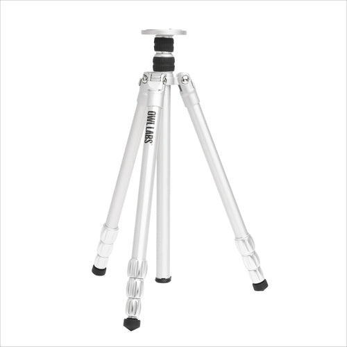 Owl Labs Meeting Owl Stativ – 3-Bein, 44,8 cm, 1/4" Montage, 360° – für Meeting Owl 3, Meeting Owl 4+ – Silber