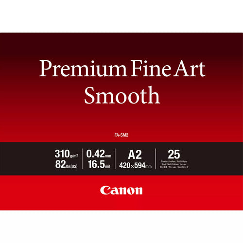 Canon Premium FineArt Glattes Fotopapier – A2, 25 Blatt