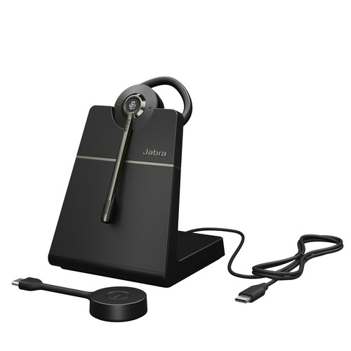 Jabra Engage 55 SE – Mono Headset – DECT – für Microsoft Teams – schwarz – bis 9 h