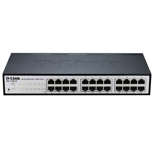 D-Link DGS-1100-24V2/E – Managed L2 Switch – 24× 1G, 1U, Rack-Einbau