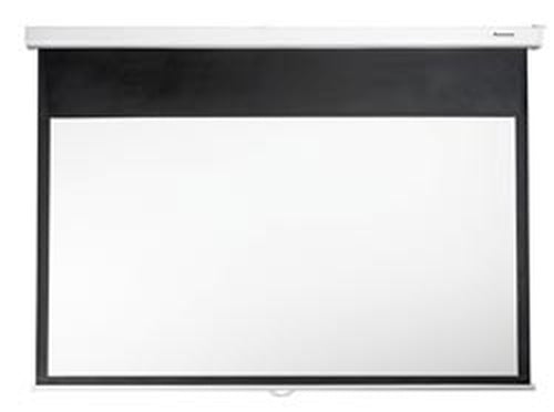 Optoma Motor-Leinwand – 196,6 × 138,0 cm, Geschwindigkeitsregelung, Weiss