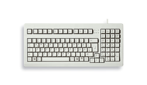 CHERRY G80-1800 – Tastatur, kabelgebunden (USB-A), US-Layout (EN), Fullsize (mit Ziffernblock) – für Windows