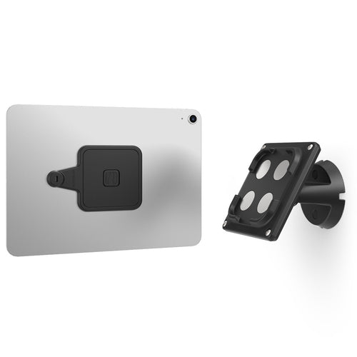 Compulocks Tablet-Wandhalterung – für Geräte bis 13", neigbar, VESA 75×75, 100×100 – Schwarz