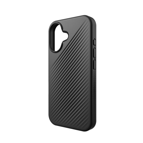 ZAGG Backcover Luxe – für Apple iPhone 16 – schwarz