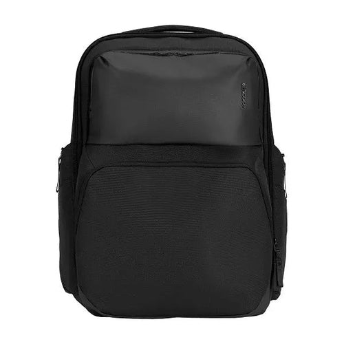 Incase City-Rucksack A.R.C. Commuter – mit Tabletfach, rPET-Polyester – Schwarz, 406,4 × 482,6 × 127 mm