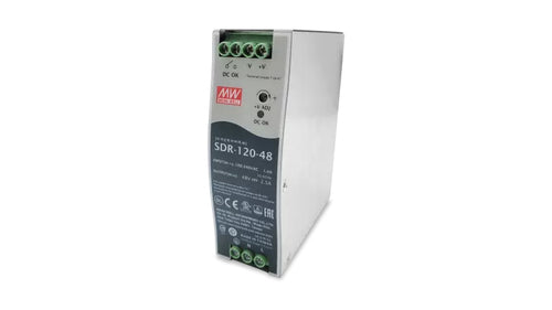Allied Telesis DIN-Schienen-Netzteil – 48 V DC, 120 W, IP20