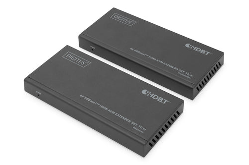 Digitus HDMI KVM-Extender über HDBaseT, bis 70 m, 4K (3840 × 2160), Set