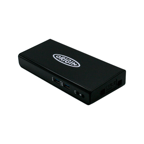 Origin Storage OSDOCK-USB3 Dockingstation – USB-A, 1× HDMI, 1× DVI, 5× USB-A, 1× USB-B, GbE, 3,5 mm Audio