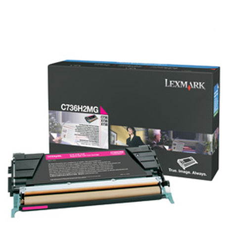 Lexmark Toner – Magenta, 10000 Seiten – für C736/X736/X738