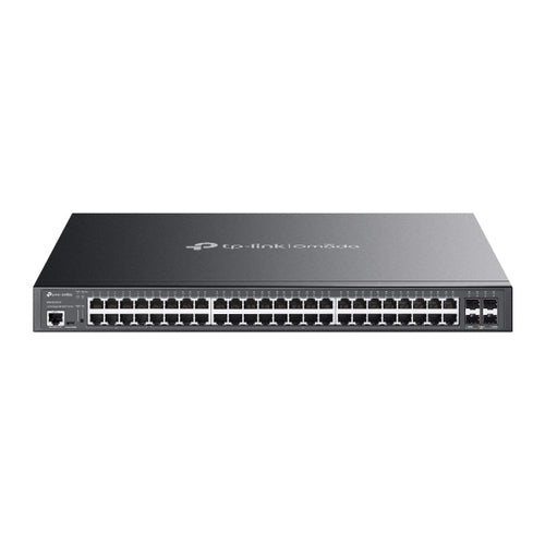 TP-Link SG3452XMPP – Managed Switch – 48×GbE, 4×SFP+, L2+, PoE++ 750 W, 1U