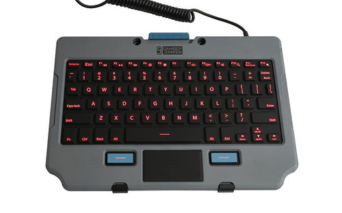 Gamber-Johnson Rugged Lite – Tastatur, ES-Layout (ES), beleuchtet