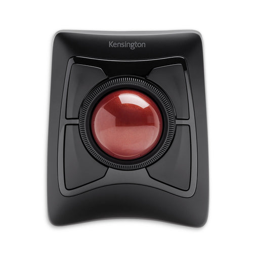 Kensington Expert Trackball – kabellos, 2,4 GHz, USB-A, beidhändig, schwarz