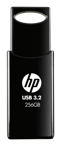 HP 712w USB-Stick 256 GB – USB-A 3.2 Gen 1, 120 MB/s Lesen, Dia, Schwarz