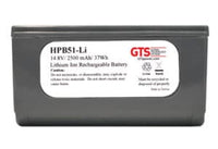 GTS Akku, 2500 mAh, Li-Ion, 3,7 V, für Intermec PB50/PB51