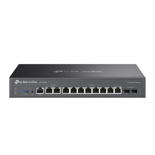 TP-Link ER7412-M2 – VPN-Router – 7×GbE, 2×2,5G WAN/LAN, 80×VPN-Tunnel, rackfähig